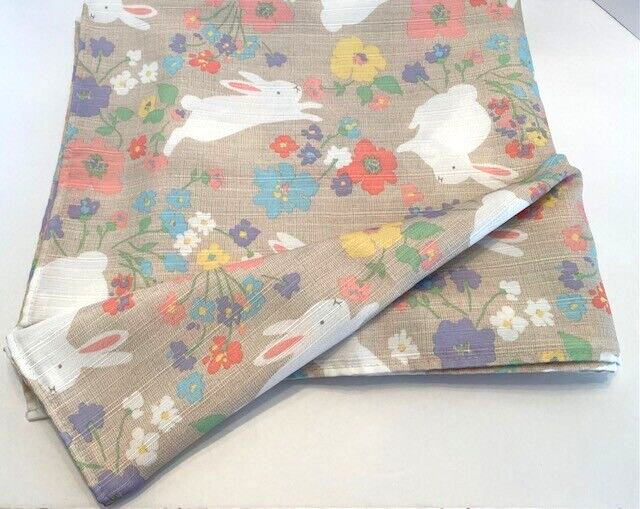 Kohl's Celebrate Easter Together 116" x 196" Rectangle Bunny/Flower Tablecloth