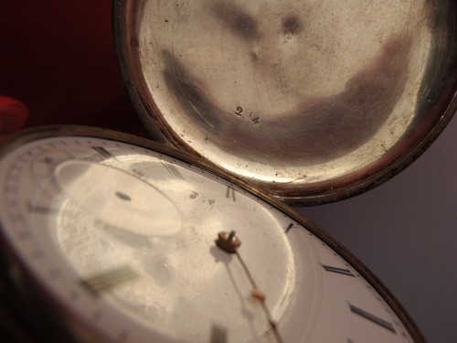 Rare Litz Brothers Three Finger Bridge Hunter Case pocket watch 1890 - Picture 6 of 18