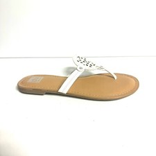 Dolce Vita Women  s Cissy Sandal White Size 5 M Big Kid
