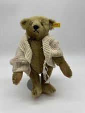 STEIFF TEDDY BEAR 1904 Replica 0155/32 MARGARET WOODBURY 12" bear W/ Stand