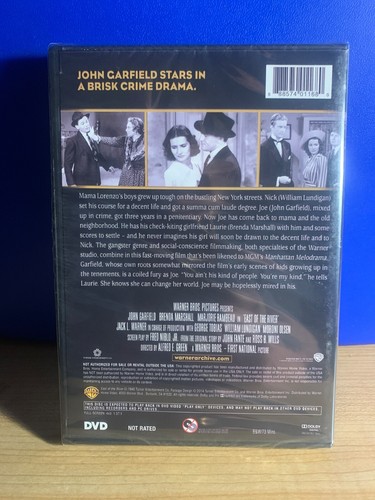 East of the River (DVD) w/John Garfield……….full frame…….…..BRAND NEW & SEALED! - Picture 2 of 2
