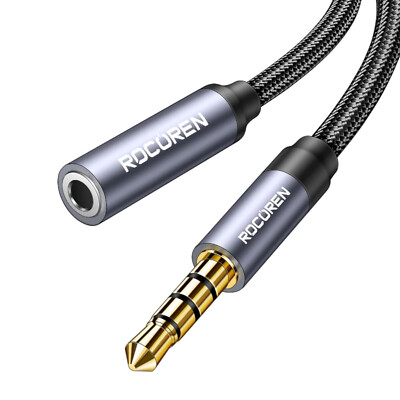 3m Rocoren Stereo Kopfhörer Headset Verlängerungskabel 3,5mm Klinke