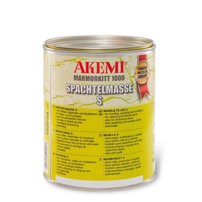 Akemi Marmorkitt 1000 S jurahell 150ml Kitten Kleben Spachteln #10505