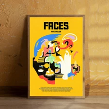 Faces - Mac Miller Album Poster 20x30" Custom Canvas Music Poster