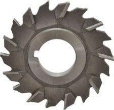 Made in USA 3" Diam x 1/4" Face Width Staggered Tooth Side Milling Cutter 1" ...