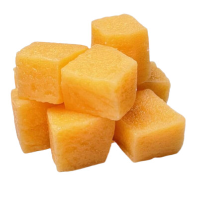 Display Faux Food Individual Pieces Cantaloupe Chunks New