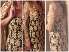 night lace dress set vintage