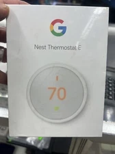 Nest Thermostat E Programmable Smart Thermostat - White (T4000ES)