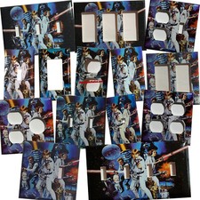 Star Wars Characters Old Poster Light Switch Outlet wall Cover Plate Home decor