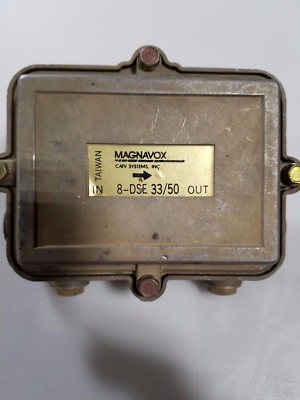 Magnavox 8-DSE 33/50 out Cable Tap