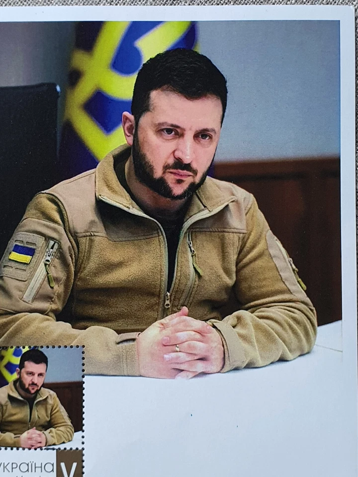 New Exclusive Postage Stamps President of Ukraine VLADIMIR ZELENSKY War Ukraine - Image 3 of 4