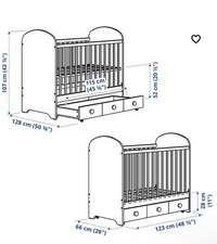 lit a barreau évolutive marque IKEA 
