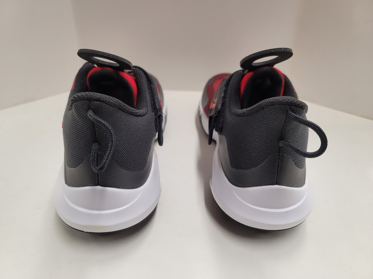 Nike Basketball PRECISION VI FLYEASE Black University Red Gym Red