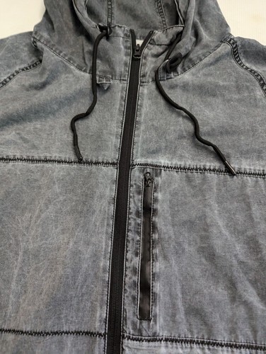 Flying Point Women's Windbreaker Camping Jacket Outerwear Grey Large - Picture 4 of 12