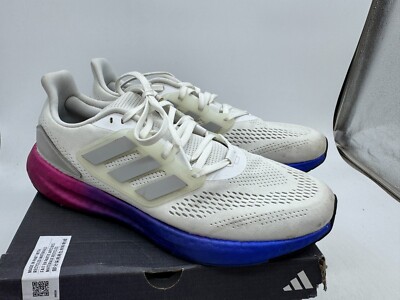 Adidas Pureboost 22 Running Sneaker Mens Cloud White Low Top Athletic Shoes - 12