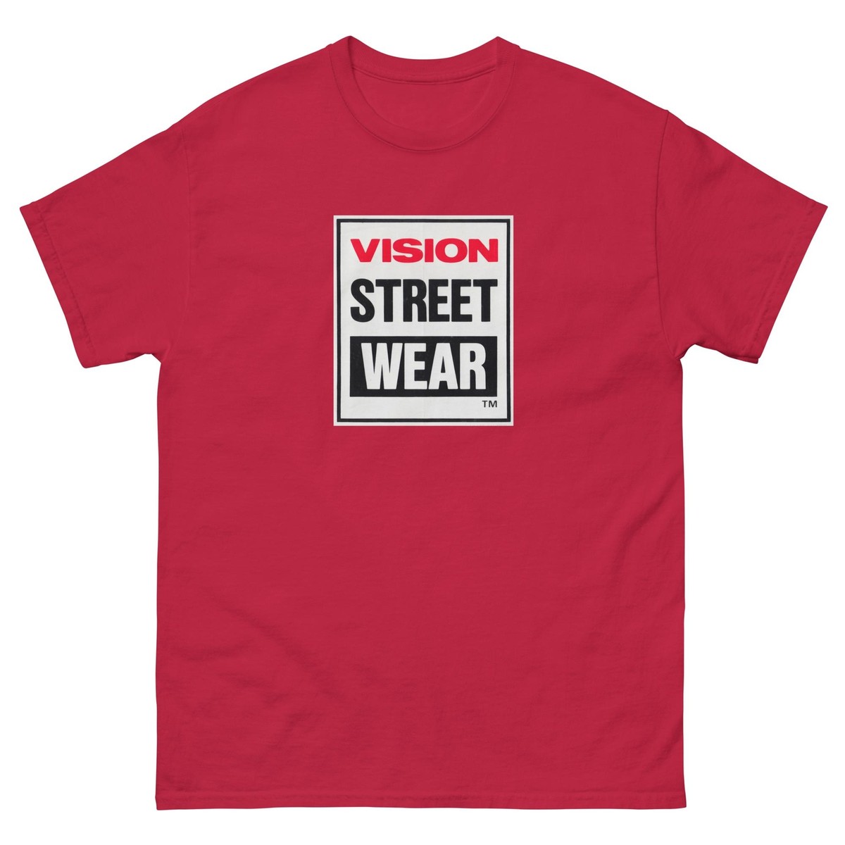 Vision street wear vintage logo t shirt 80's skateboarding tee | eBay