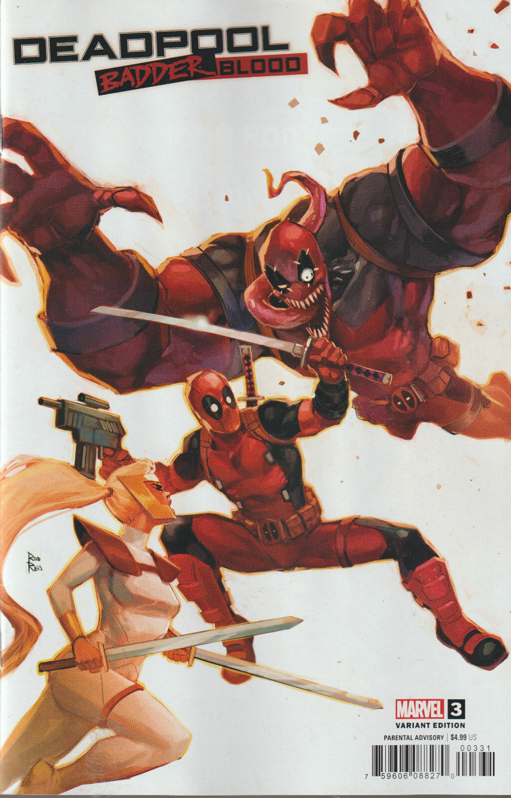 MARVEL COMICS DEADPOOL BADDER BLOOD #3 OCTOBER 2023 REIS 1ST PRINT NM