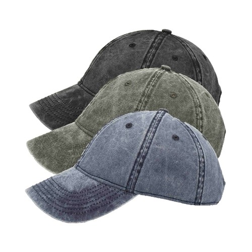 Guwfuve 3Pack Baseball Caps, Unisex 