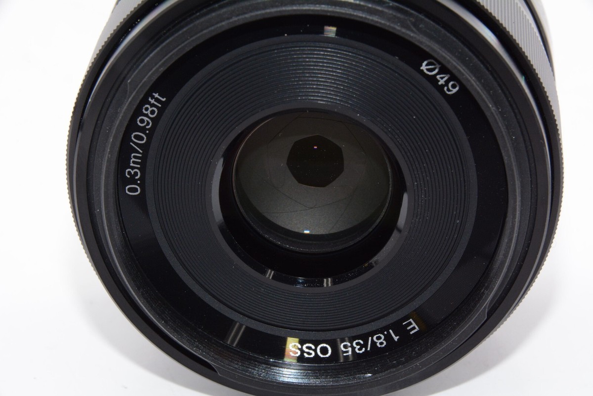 Exc+5]Sony E 35mm f1.8 OSS Lens SEL35F18 From JAPAN #j7063
