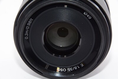 Exc+5]Sony E 35mm f1.8 OSS Lens SEL35F18 From JAPAN #j7063