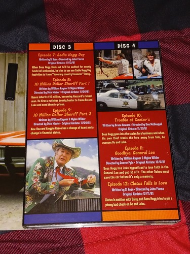 THE DUKES OF HAZZARD DVD COMPLETE FOURTH 4 SEASON BOX SET TV Show Daisy Duke - Picture 7 of 10