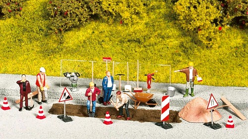 NOCH 14805 H0 -Straßenbau-Zubehör- 1:87
