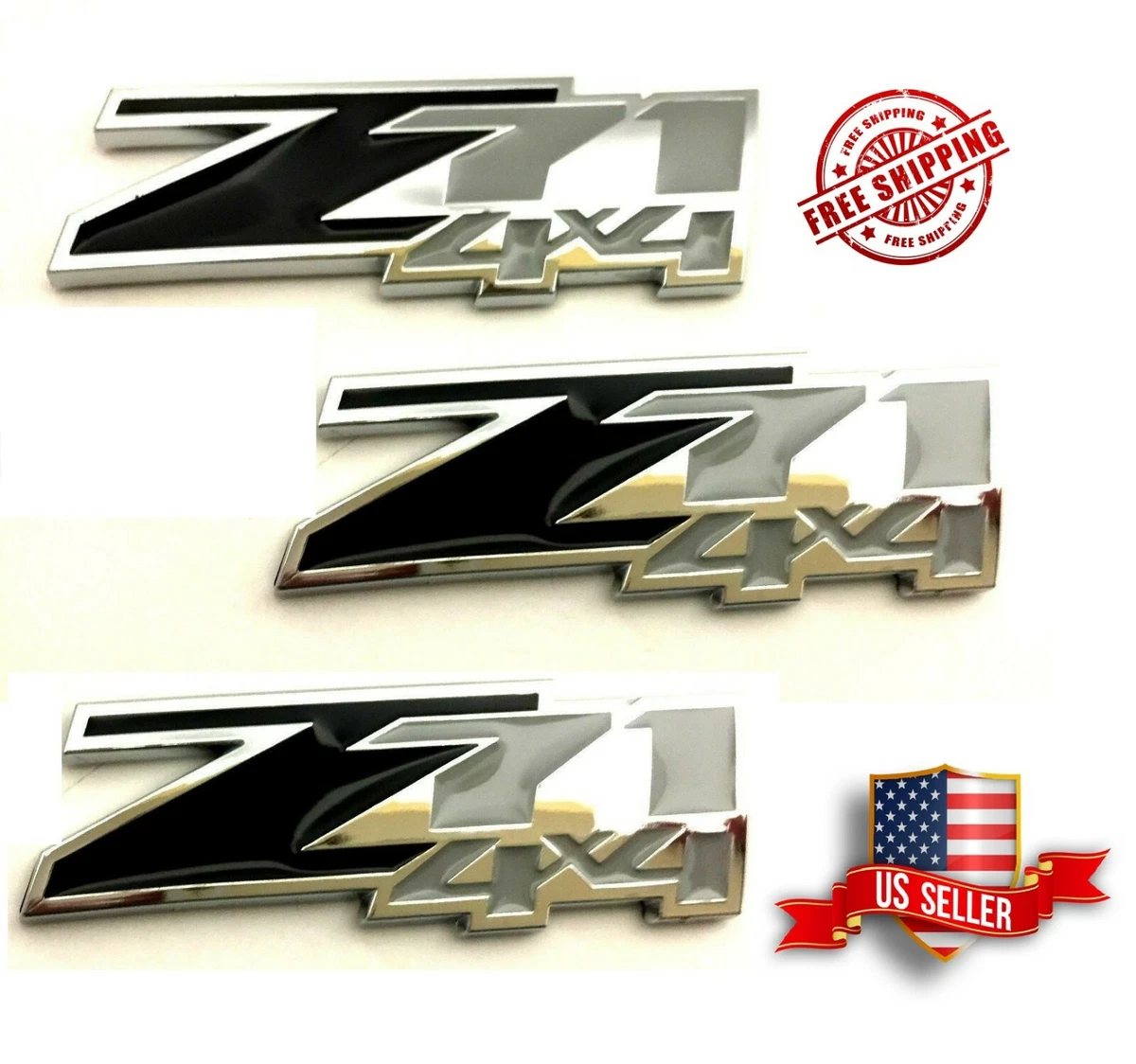 Genuine GM OEM LT Emblem Badge – Chrome For 07-14 Chevy Silverado, Tahoe, Avalanche, Suburban