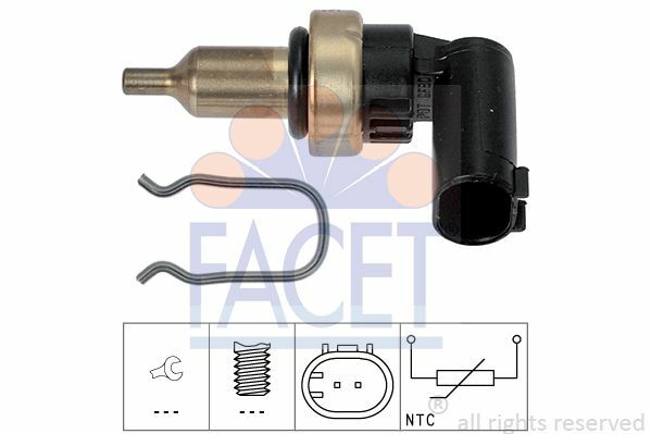 Facet KüHlmitteltemperatursensor FüR Mercedes G-KLASSE (W461,W463)-image
