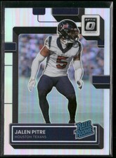 2022 Donruss Optic Silver Holo Prizm #260 - Jalen Pirte - Texans Rated Rookie!