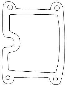 Kawasaki KZ550 11009-1161 Float Bowl Gasket | eBay
