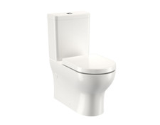 Clark Round Close Coupled Back To Wall Toilet Suite Back Entry CL30044.W4S