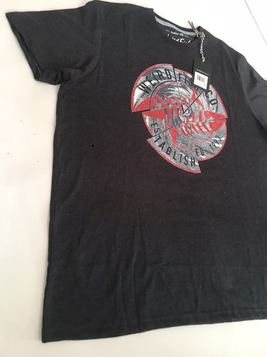 Weird Fish Vortex Eco Graphic T-Shirt-Size XL - Picture 3 of 5