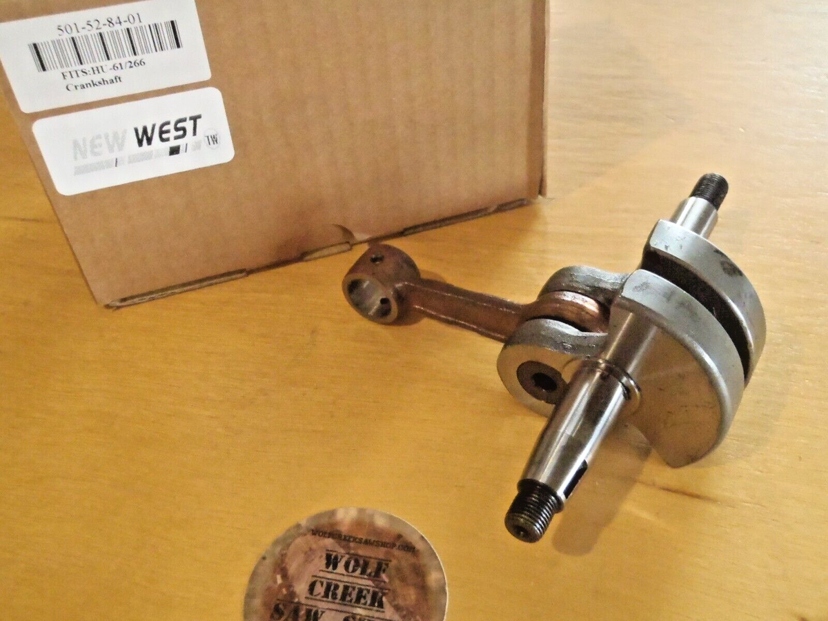 New West crankshaft for Husqvarna 61 266 266xp | eBay