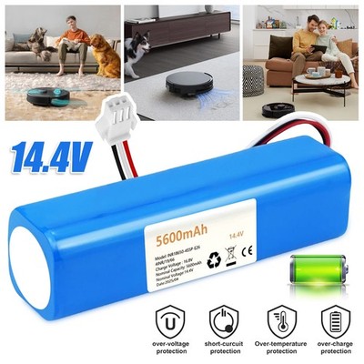 5600mAh Akku Für Roidmi Eve Plus Xiaomi Viomi S9 Staubsauger Ersatzakku
