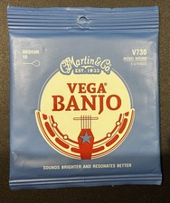 Martin V730 Vega Banjo Strings, Medium
