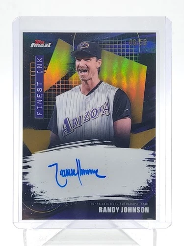 2026 Topps Finest Randy Johnson Gold (RAW)