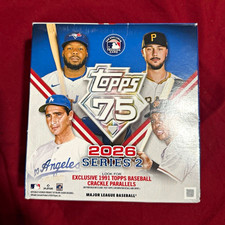 Topps 75 2026 Series 2 MLB Baseball Trading Cards Factory Box