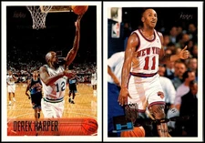 Topps Derek Harper (2) Card Lot - UNIQUE FIND – ONE OF A KIND