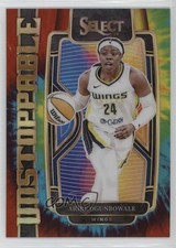 2024 Panini Select WNBA Unstoppable Tie-Dye Prizm /25 Arike Ogunbowale #15 3d3