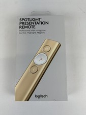 Logitech Spotlight Wireless Presentation Remote - Gold