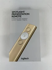 Logitech Spotlight Wireless Presentation Remote - Gold