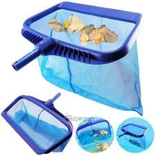 Heavy Duty Pool Skimmer Leaf Rake Net Scooper, Cleaning Swimming Pool Fine Mesh