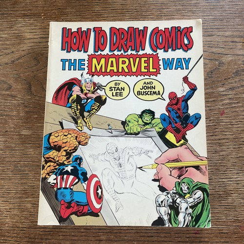How to Draw Comics The Marvel Way (1978) Stan Lee, SC, GR4