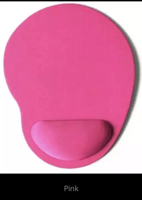 Tapis De Souris Ergonomique ROSE avec Repose Poignet Intégré NEUF - Photo 1/4
