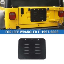 For Jeep Wrangler Tj 1997-06 Rear Spare Tire Carrier Delete Plate Tailgate Panel