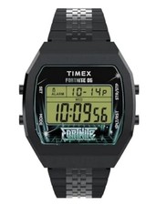 Timex x Fortnite Limited Edition Watch T80 Black Stainless Steel TW2Y46000 new 