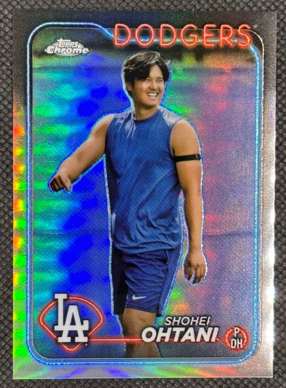 Shohei Ohtani 2024 Topps Chrome #1 Image Variation (Tank Top