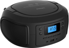 CD Player Portable with Bluetooth, Crystal Clear Sound Top Loading CD Boombox...