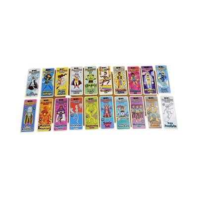 Bear Fruit Snacks Super Science Squad Hero Villain Cards Complete Your Set