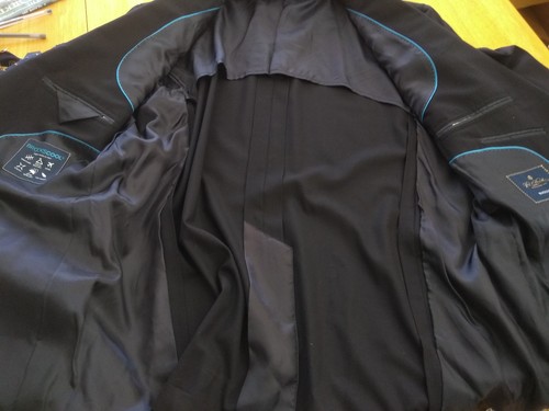 NWT Brooks Brothers Brookscool Navy Blue Wool Blazer 48R MSRP $698 - 第 5/8 張圖片